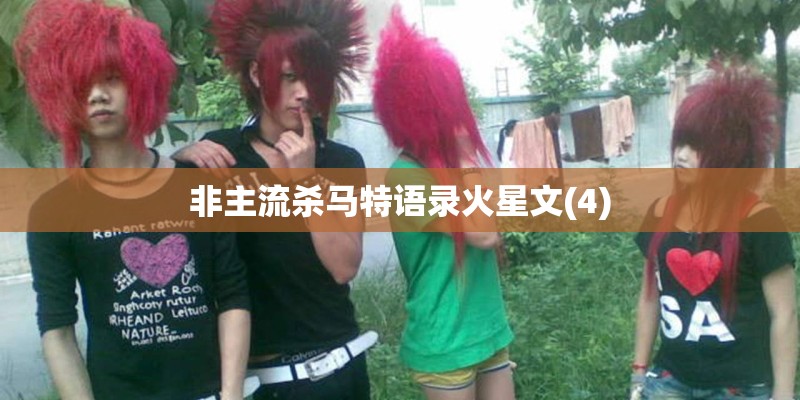 非主流杀马特语录火星文(4)