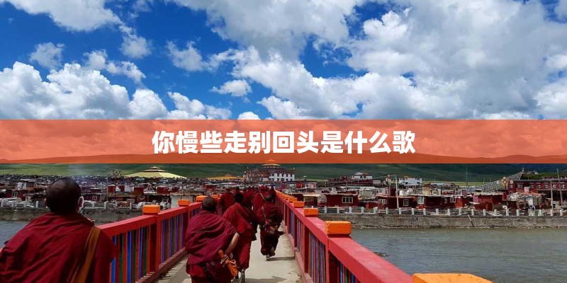 你慢些走别回头是什么歌