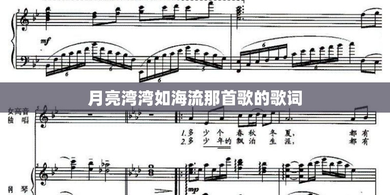 月亮湾湾如海流那首歌的歌词