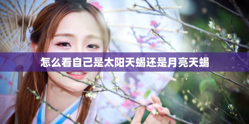 怎么看自己是太阳天蝎还是月亮天蝎 怎么看自己是太阳天蝎还是月亮天蝎