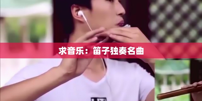 求音乐：笛子独奏名曲