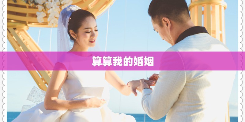 算算我的婚姻