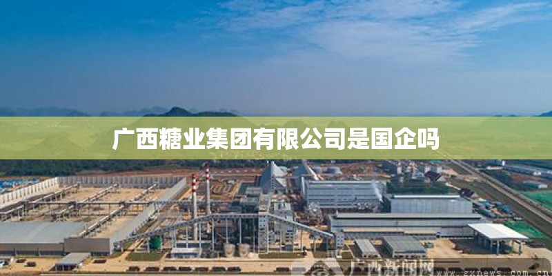 广西糖业集团有限公司是国企吗