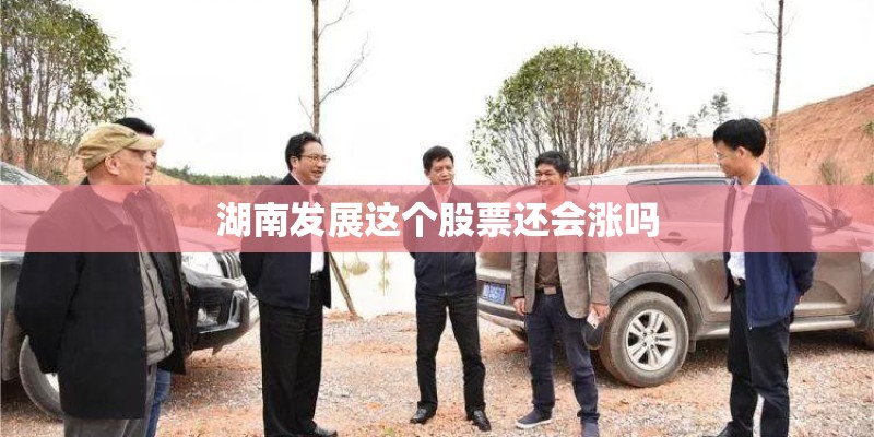 湖南发展这个股票还会涨吗