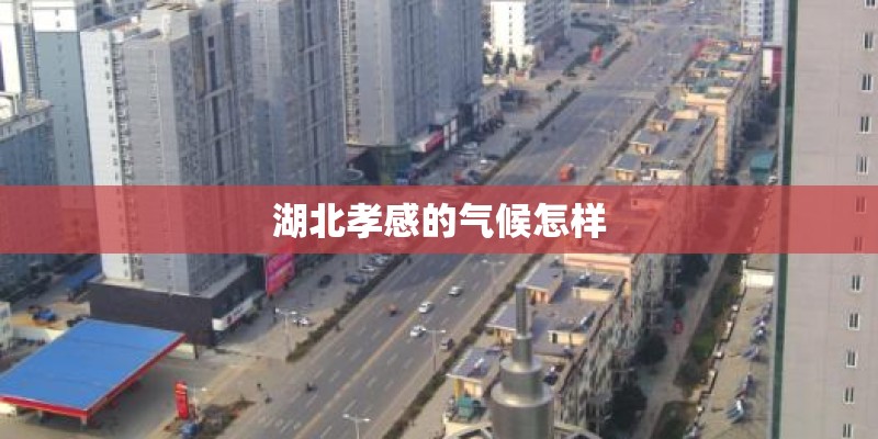 湖北孝感的气候怎样