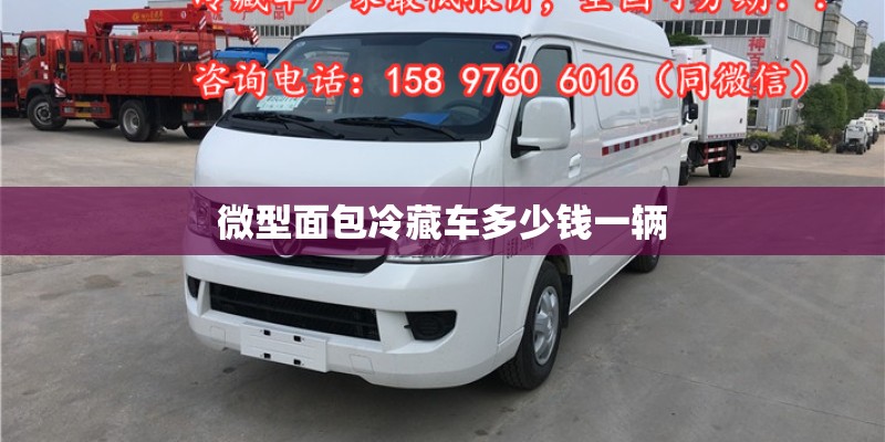 微型面包冷藏车多少钱一辆 微型面包冷藏车多少钱一辆
