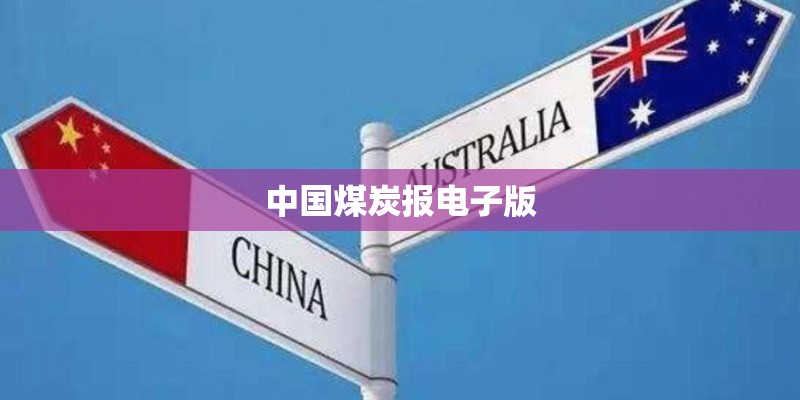 中国煤炭报电子版
