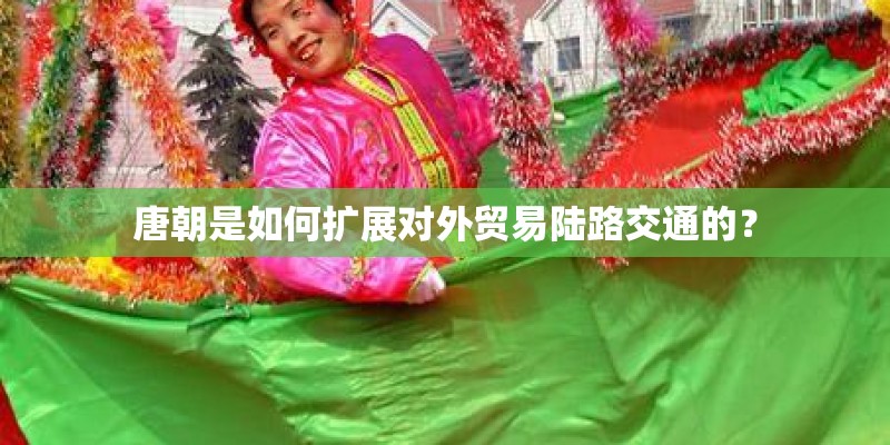 唐朝是如何扩展对外贸易陆路交通的? 唐朝是如何扩展对外贸易陆路交通的?