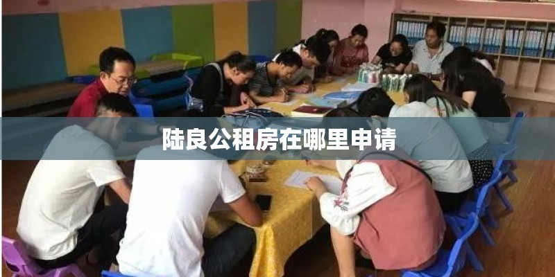 陆良公租房在哪里申请