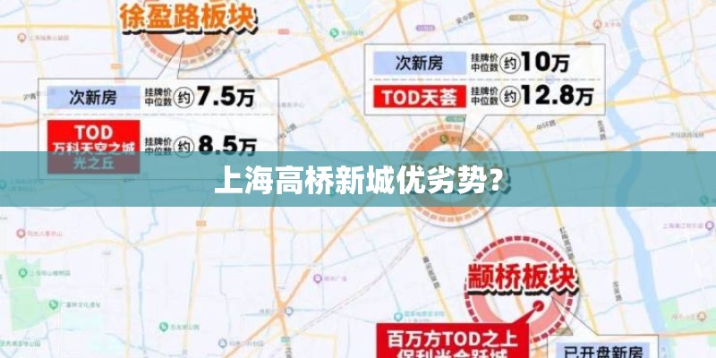 上海高桥新城优劣势？