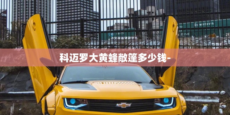 科迈罗大黄蜂敞篷多少钱-