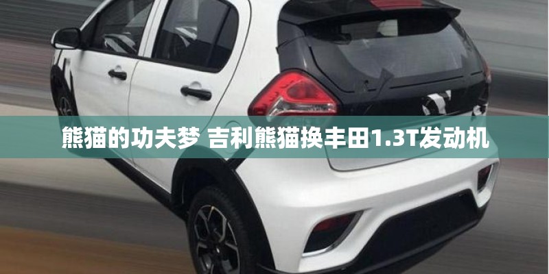 熊猫的功夫梦 吉利熊猫换丰田1.3T发动机