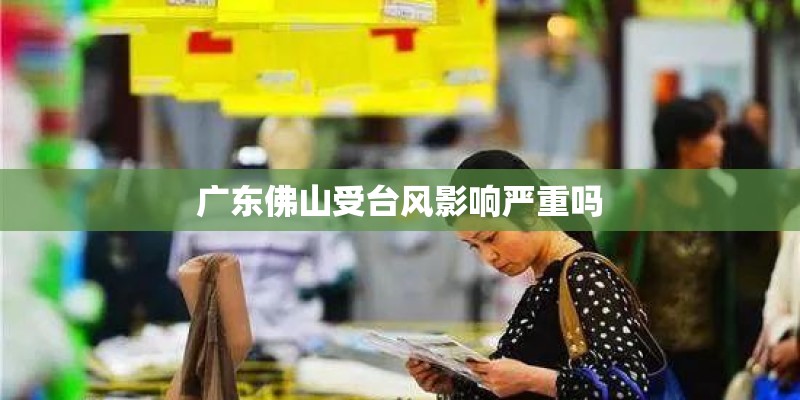广东佛山受台风影响严重吗