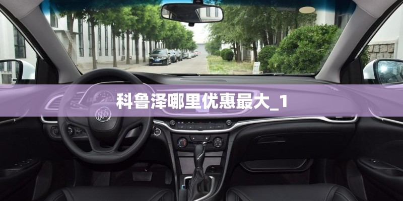 科鲁泽哪里优惠最大_1