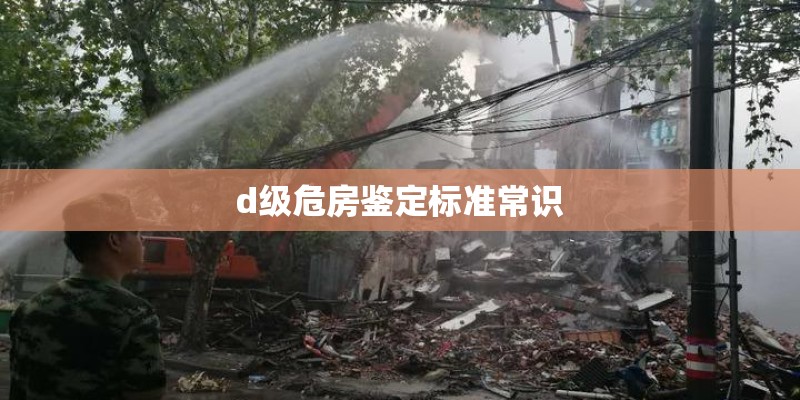 d级危房鉴定标准常识