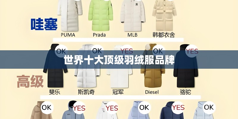 世界十大顶级羽绒服品牌