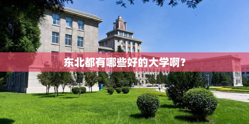 东北都有哪些好的大学啊？