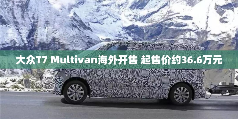 大众T7 Multivan海外开售 起售价约36.6万元