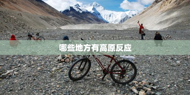 哪些地方有高原反应