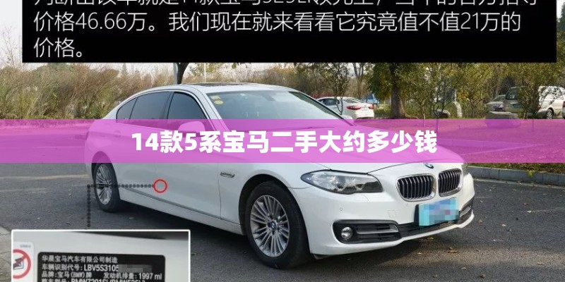 14款5系宝马二手大约多少钱