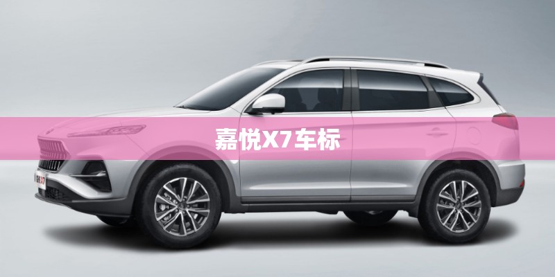 嘉悦X7车标