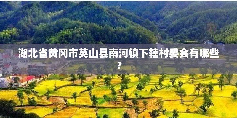 湖北省黄冈市英山县南河镇下辖村委会有哪些？